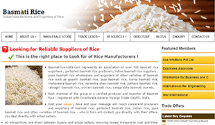 Basmati Rice India