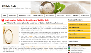 Edible Salt