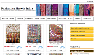 Pashmina Shawls India